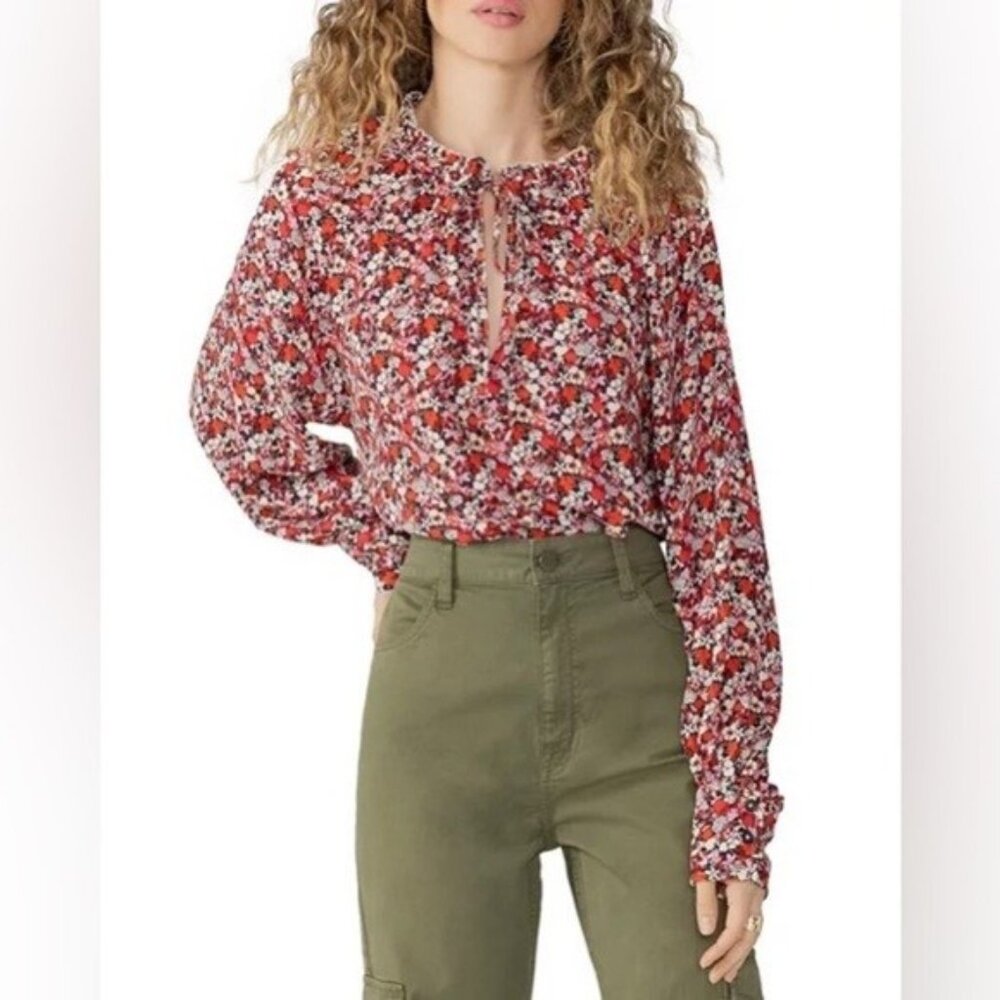 Sanctuary Flower Power Blouse NWT